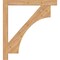 Ekena Millwork Westlake Block Smooth Bracket, Western Red Cedar, 3 1/2"W x 38"D x 42"H BKT04X38X42WTL05SWR - alternate 3